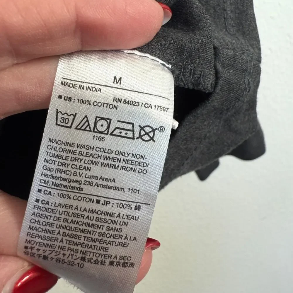 Banana Republic Luxe Touch Performance Shirt Gray Long Sleeve Cotton‎ Mens M